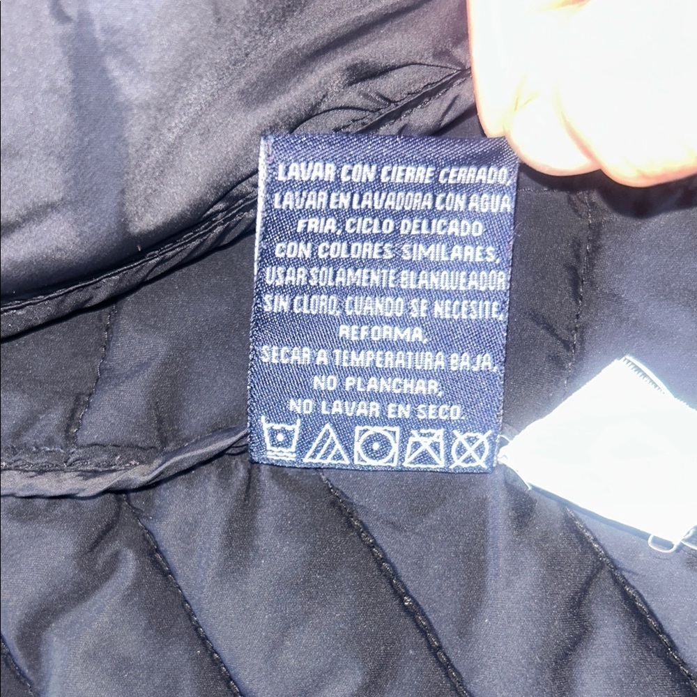 Ben Sherman Navy Quilted Puffer Jacket - Picture 9 of 9